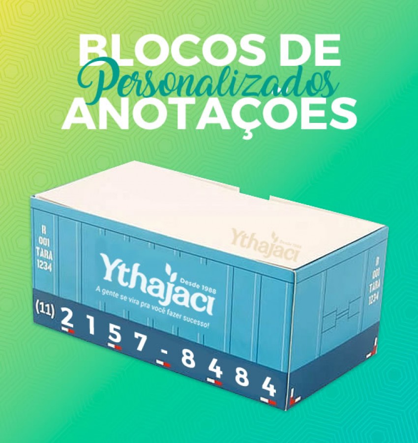 Blocos de Anotações Personalizados