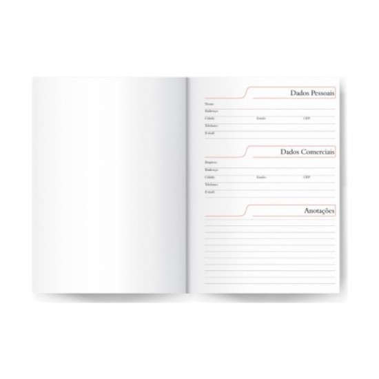 Agenda Diária 2027 Prime 14,5x20cm Promocional