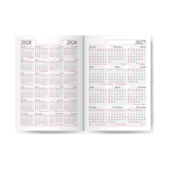 Agenda Diária 2027 Prime 14,5x20cm Promocional