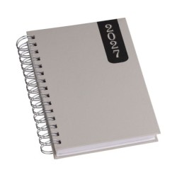 Agenda Diária 2027 Wire-o Capa Prime Personalizada