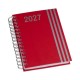 Agenda Diária 2027 Wire-o Premium Faixa Personalizada