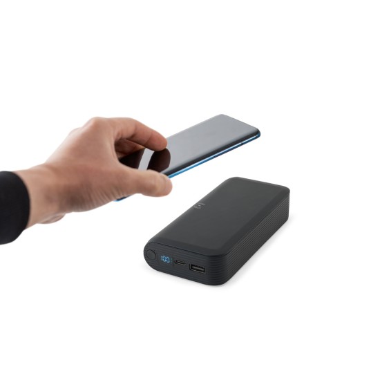 Bateria Portátil Carregador Indução (20.000 mAh) Becker 20 Personalizada 97144