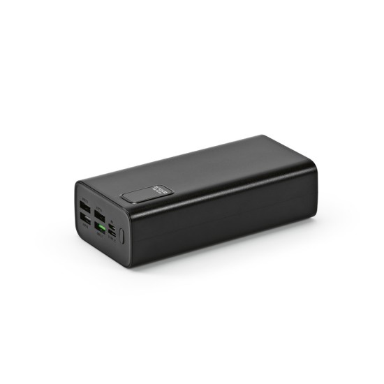 Bateria Portátil em ABS 100% Reciclado (30.000 mAh) Gurdon Promocional 97170
