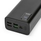 Bateria Portátil em ABS 100% Reciclado (30.000 mAh) Gurdon Promocional 97170