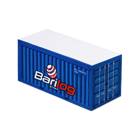 Bloco de Anotação Container Grande 14,5x6x6,5cm Personalizado
