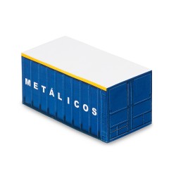 Bloco de Anotação Caçamba 12x6x5,5cm Personalizado
