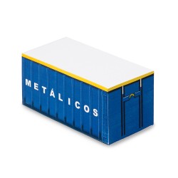 Bloco de Anotação Caçamba 12x6x5,5cm Personalizado