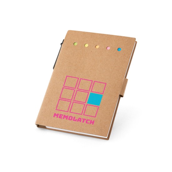 Blocos Adesivados 10X15cm Kraft Reciclado Gullar Personalizado 53791