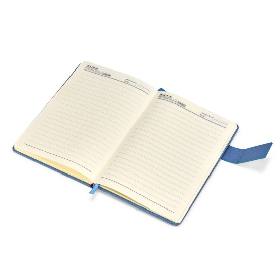 Caderneta 15x21cm Couro Sintético Personalizada 19050