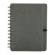 Caderneta Kraft B6 com Porta Caneta Personalizada 02601