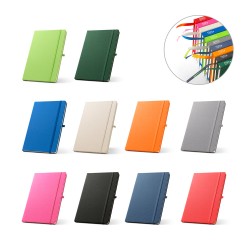 Caderno A5 Capa Dura PET 100% Reciclado Anne Personalizado 93297
