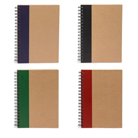 Caderno Capa Kraft 23,7x17,9cm Personalizado 15091