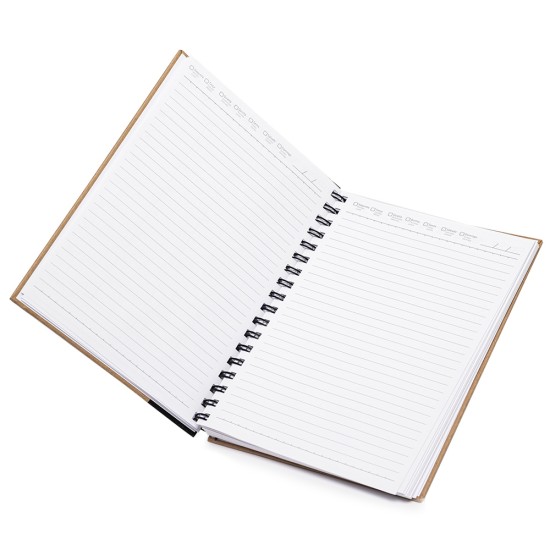 Caderno Capa Kraft 23,7x17,9cm Personalizado 15091