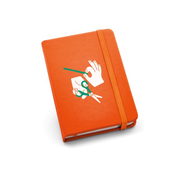 Caderno de Bolso 9x14cm C. Sintético Meyer Promocional 93425