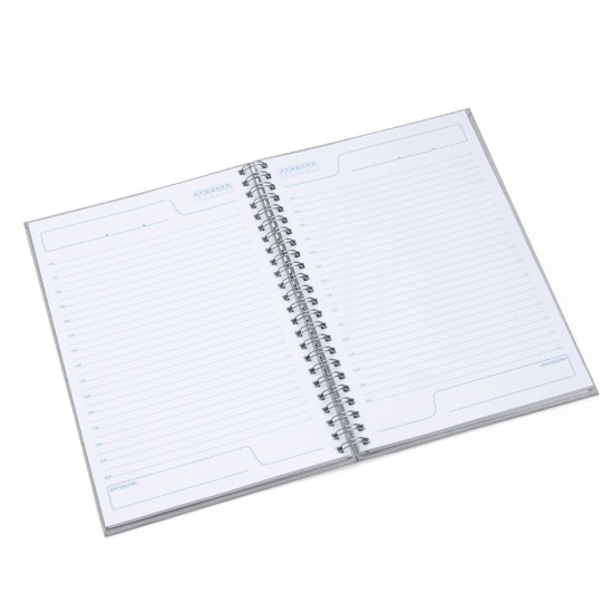 Caderno 21,3 x 16 cm de Negócios Personalizado 13928