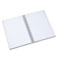 Caderno 21,3 x 16 cm de Negócios Personalizado 13928