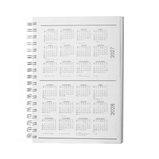 Caderno Planner 24x18,5cm Capa PU Personalizada CAD437