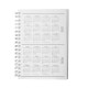 Caderno Planner 24x18,5cm Capa PU Personalizada CAD437