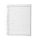 Caderno Planner 24x18,5cm Capa PU Personalizada CAD437