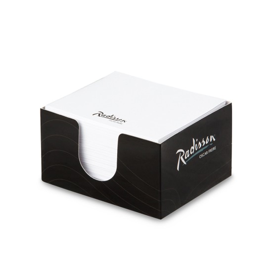 Caixa para Bloco de Anotações 10x8,5x5,5cm Personalizada