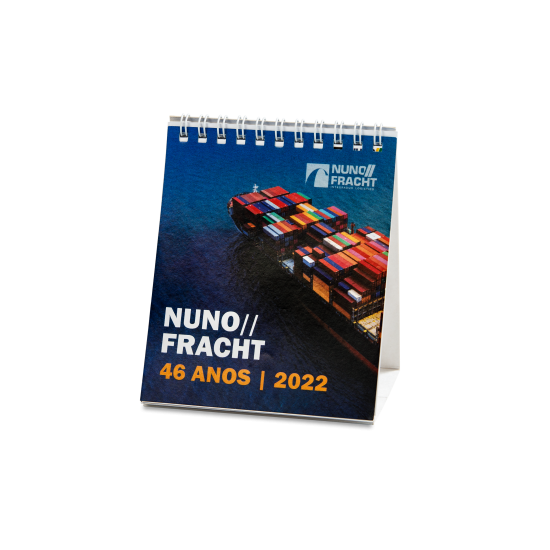 Calendário Corporativo Exclusivo para Empresas 10x12cm (10 folhas) Personalizado