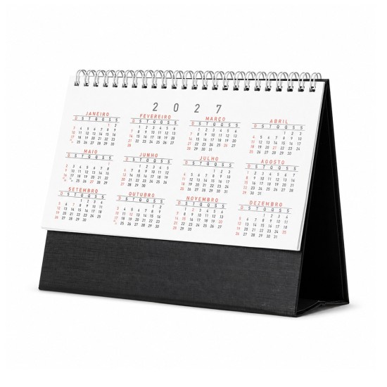 Calendário de Mesa 2027 Personalizado 14950G