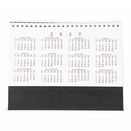 Calendário de Mesa 2027 Personalizado 14950G