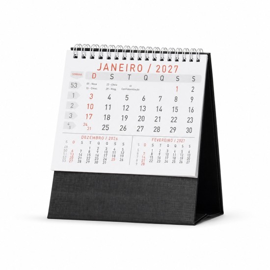 Calendário de Mesa 2027 Personalizado 14950P