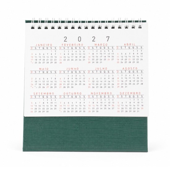 Calendário de Mesa 2027 Personalizado 14950P