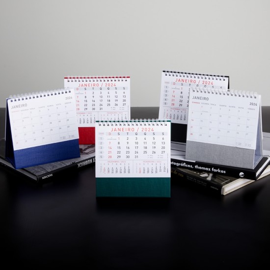 Calendário de Mesa 2027 Personalizado 14950P