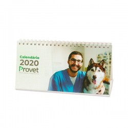 Calendário de Mesa 20x10cm Personalizado