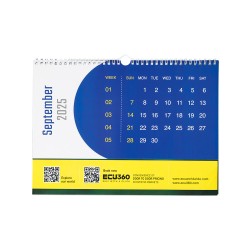 Calendário de Parede Especial 33x17,7cm (08 folhas) Personalizado