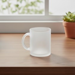 Caneca de Vidro 350ml Personalizada 19063F
