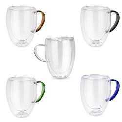 Caneca de Vidro Borossilicato Personalizada CV250