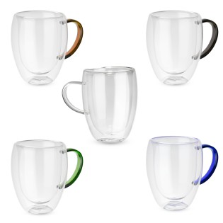 Caneca de Vidro Borossilicato Personalizada CV250