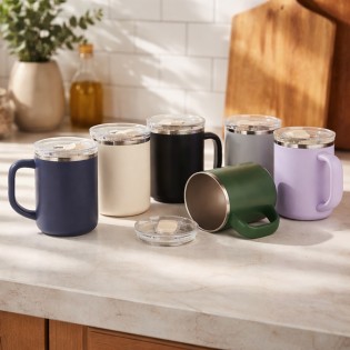 Caneca Parede Dupla 450ml Personalizada 09198