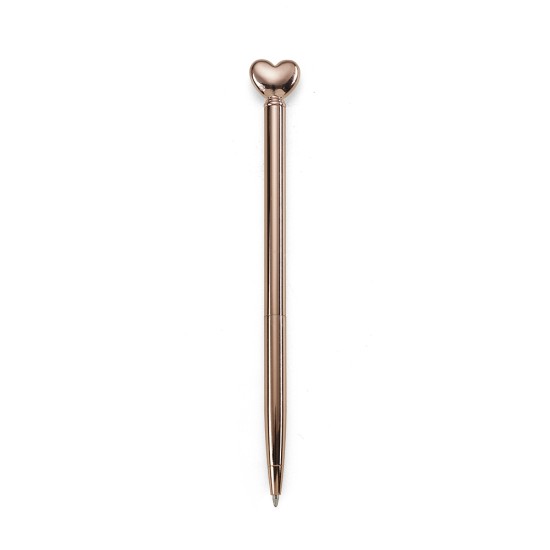 Caneta de Metal Coração Personalizada 14553