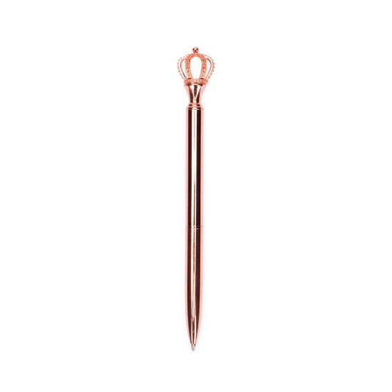 Caneta de Metal Coroa Personalizada 08174