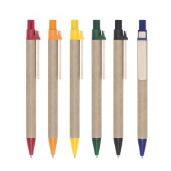Caneta Ecológica Papelão Personalizada 00001