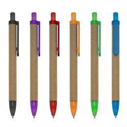 Caneta Ecológica Papelão Personalizada 00003