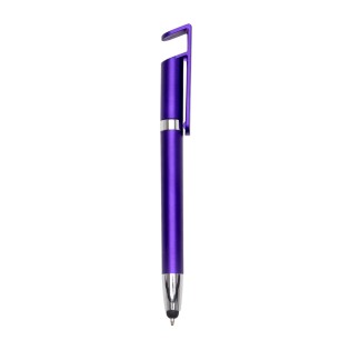 Caneta Plástica Touch com Suporte Personalizada 14968