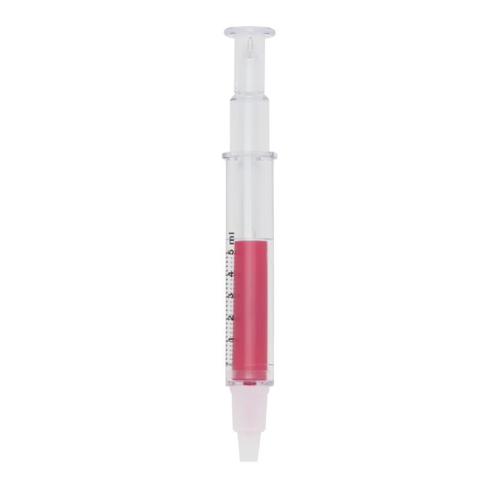 Caneta Seringa Marca Texto Personalizada 00006
