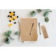 Conjunto Esferográfica e Lapiseira Leaf Personalizada 91846