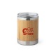 Copo de Viagem Aço inox e Bambu Lycka Personalizado 94761 