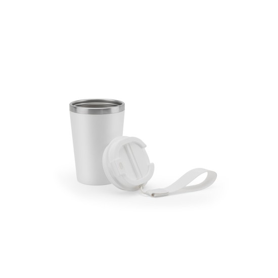 Copo de Viagem em Aço Inox 440ml Spitz 94377 Personalizado
