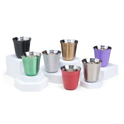 Copo Inox Parede Dupla 150ml Personalizado 08245