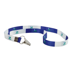 Cordão para Crachá Acetinado 15mm Personalizado para Empresas