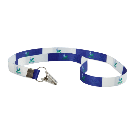 Cordão para Crachá Acetinado 15mm Personalizado para Empresas