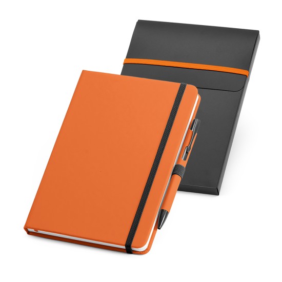 Kit de Caderno A5 e Esferográfica Shaw Promocional 93795