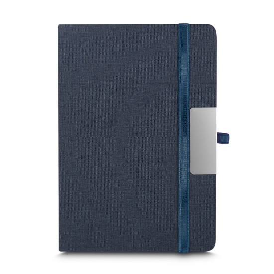 Kit Escritório A5 Capa RPET e Caneta Metálica Personalizado CAD155